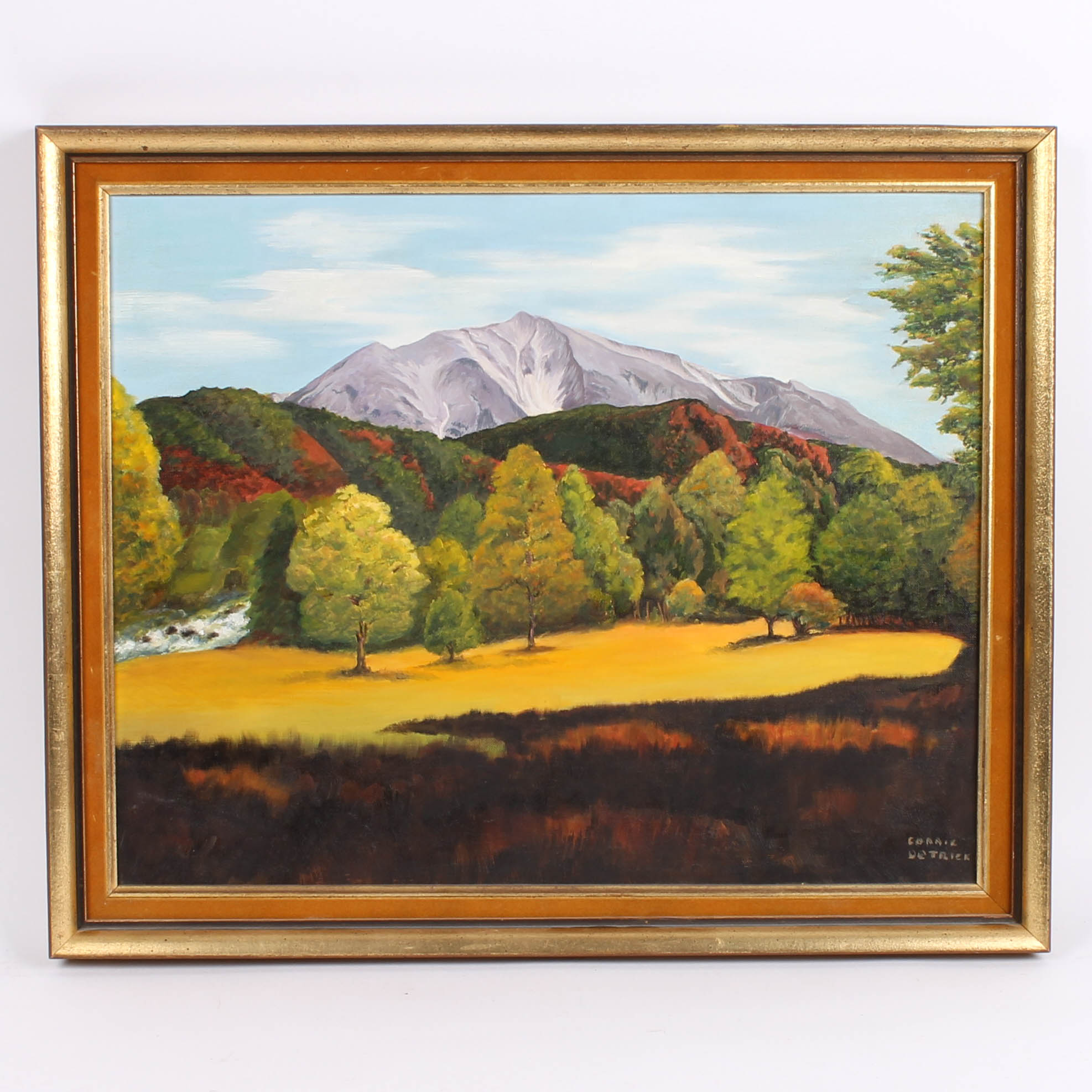 Collection of Acrylic and Oil Landscape Paintings by Various Artists