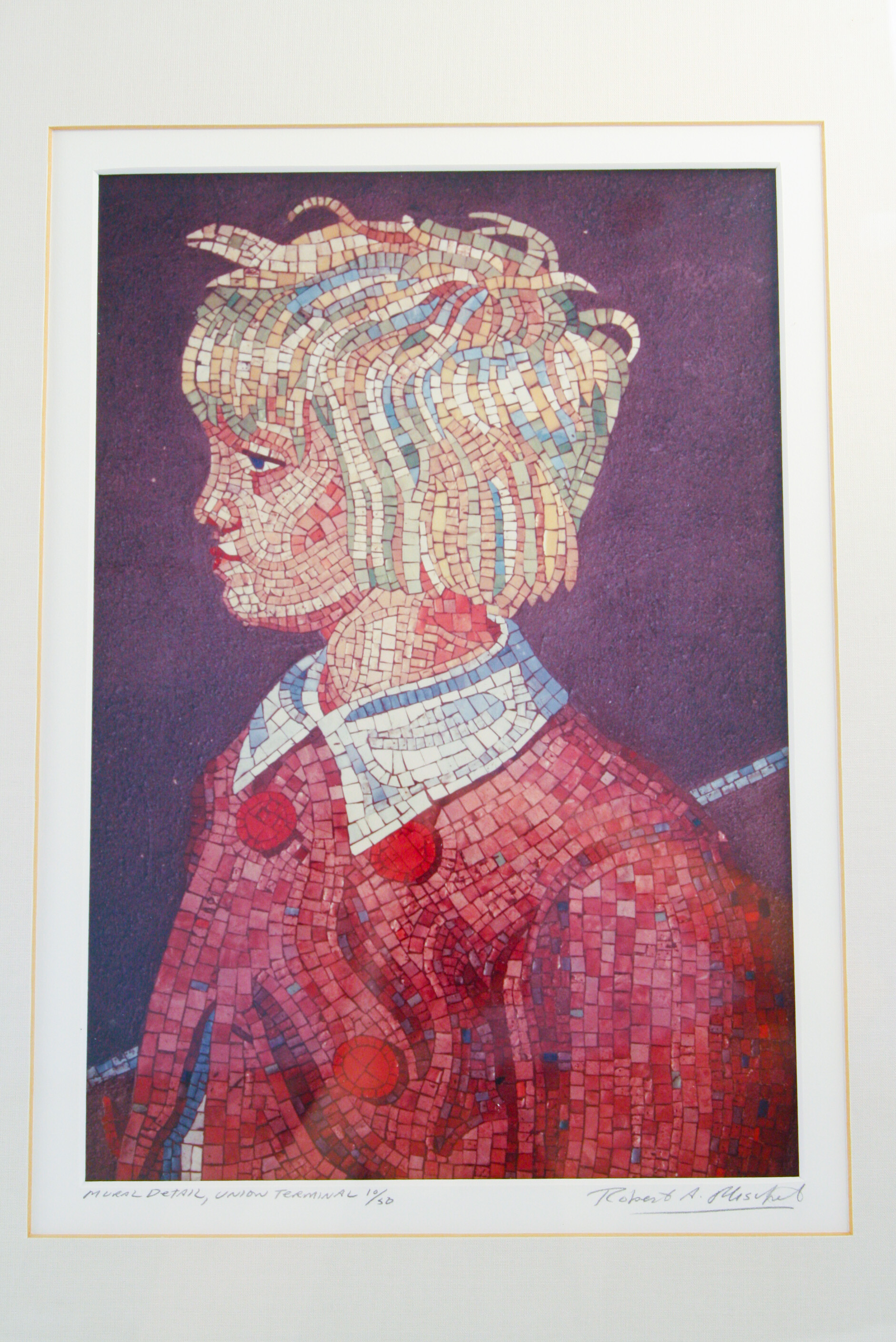 Pair of Framed Robert Flischel Photographic Prints of Cincinnati Landmarks