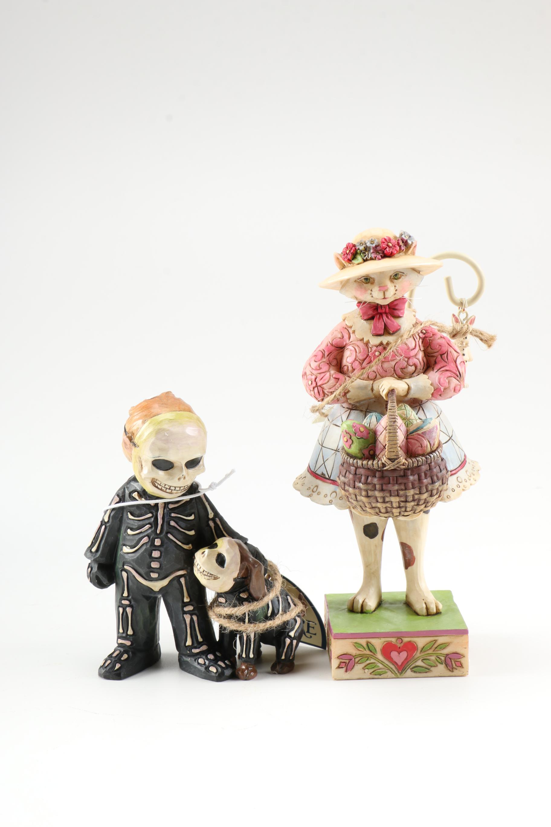 Collection of Jim Shore and Department 56 Figurines