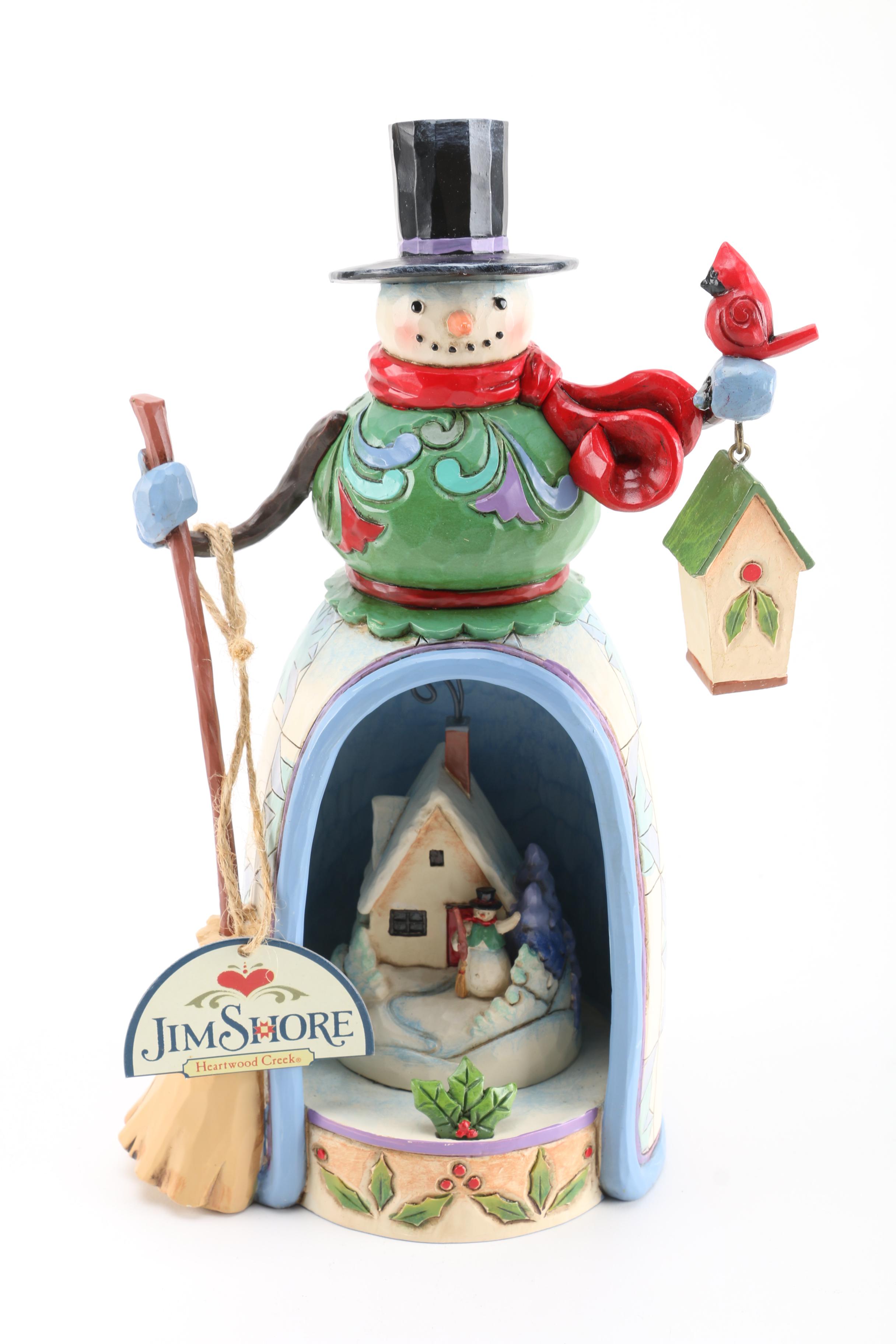 Holiday Figurines Including Jim Shore and Possible Dreams