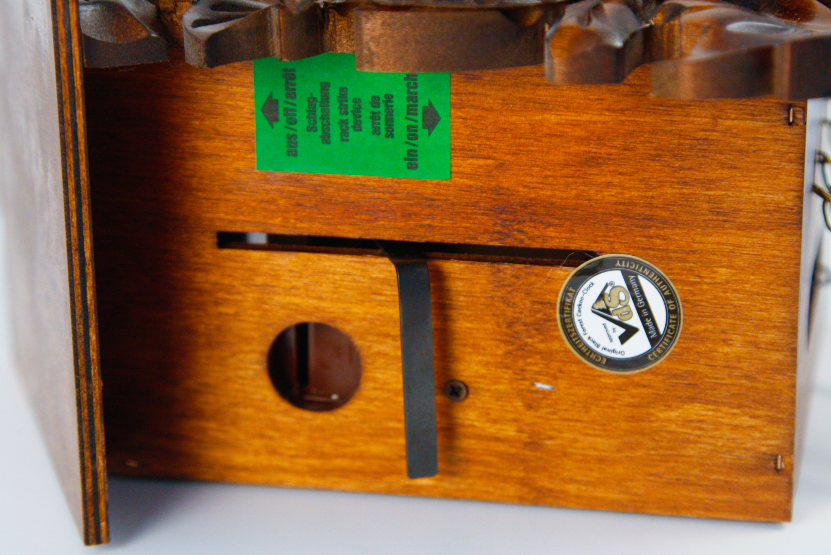 German Black Forest Cuckoo Clock