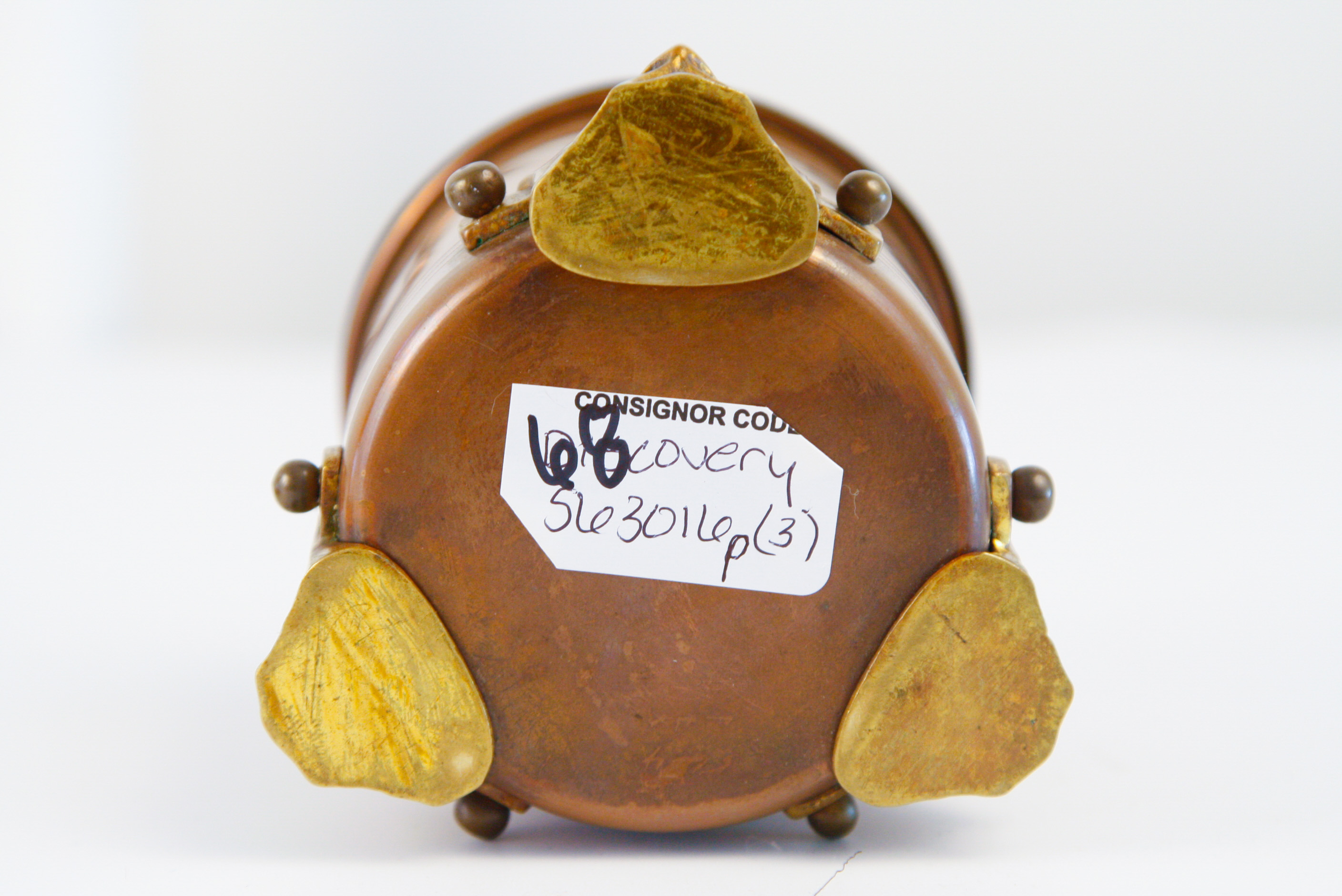 Antique Copper Grooming Set