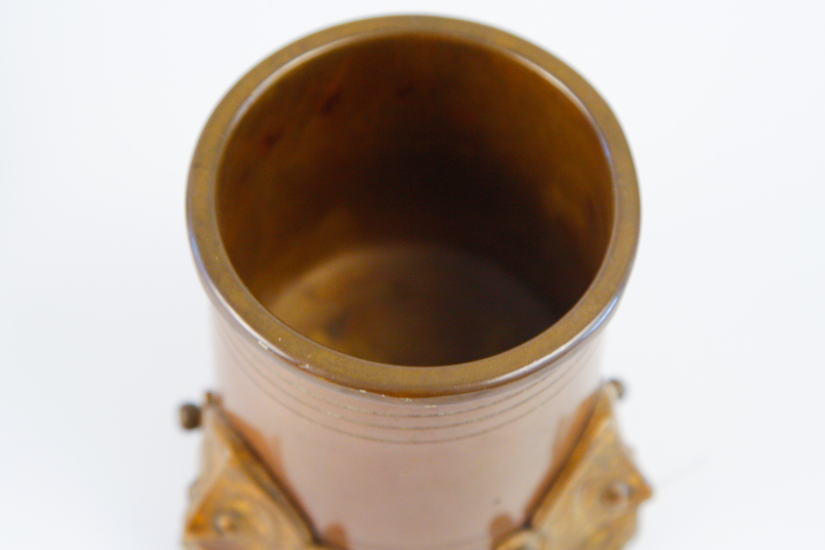 Antique Copper Grooming Set