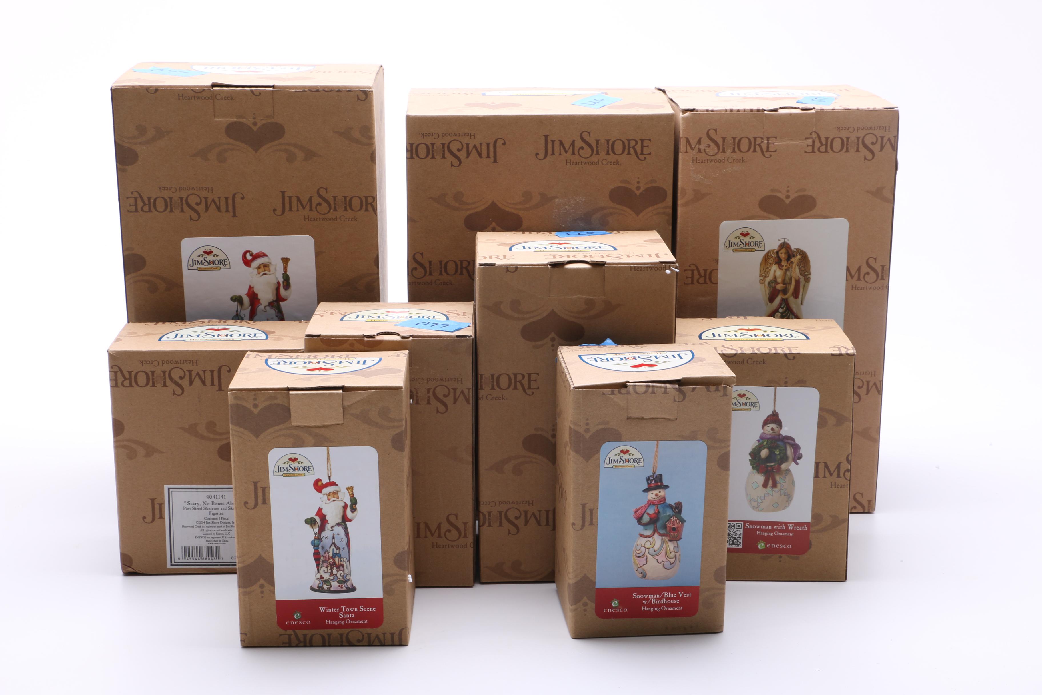 Jim Shore Holiday Figurines and Ornaments