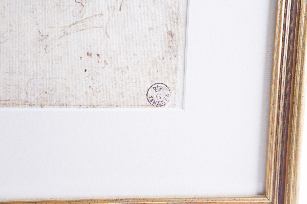 After Raphael Offset Lithograph Titled "Study For Esterhazy Madonna"