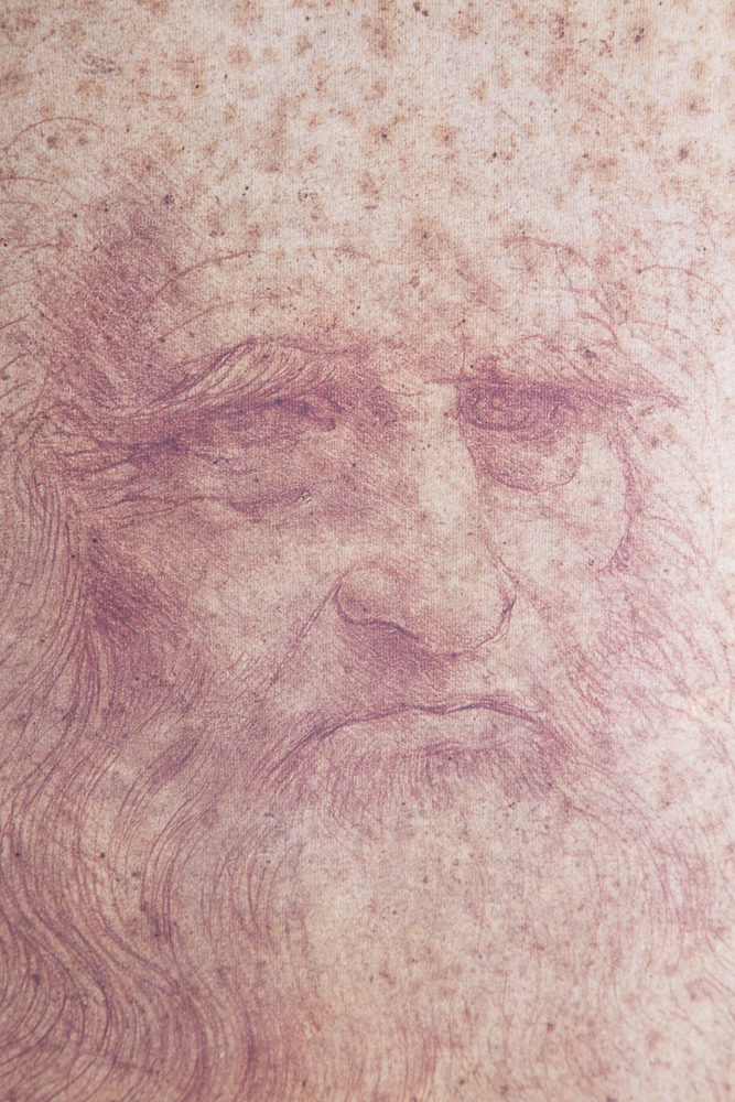 After Leonardo da Vinci Offset Lithograph