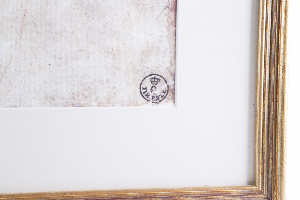 After Leonardo da Vinci Offset Lithograph