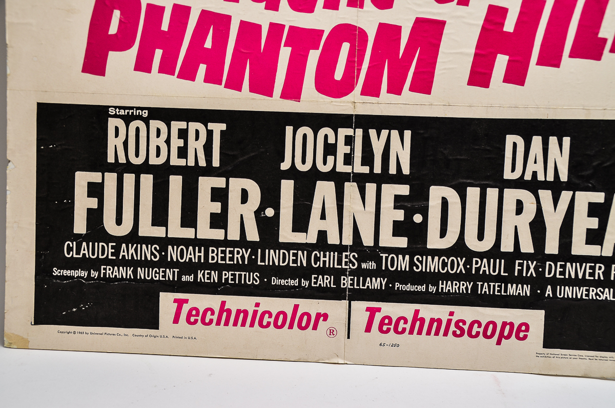 "Incident at Phantom Hill" Movie Poster