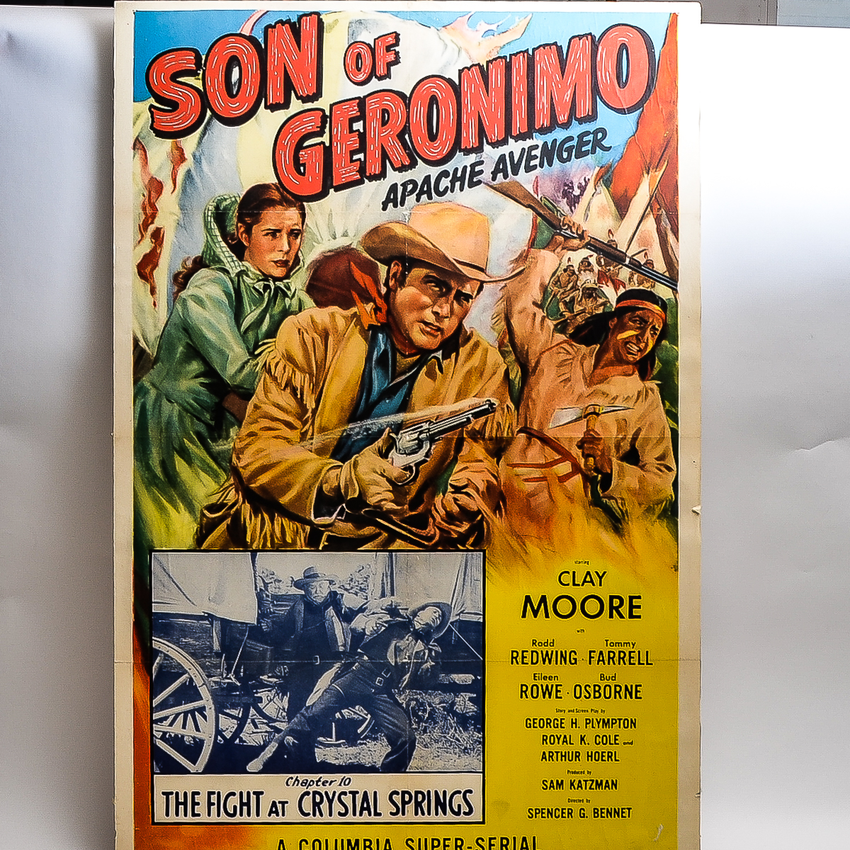Limited Edition Son of Geronimo Movie Poster