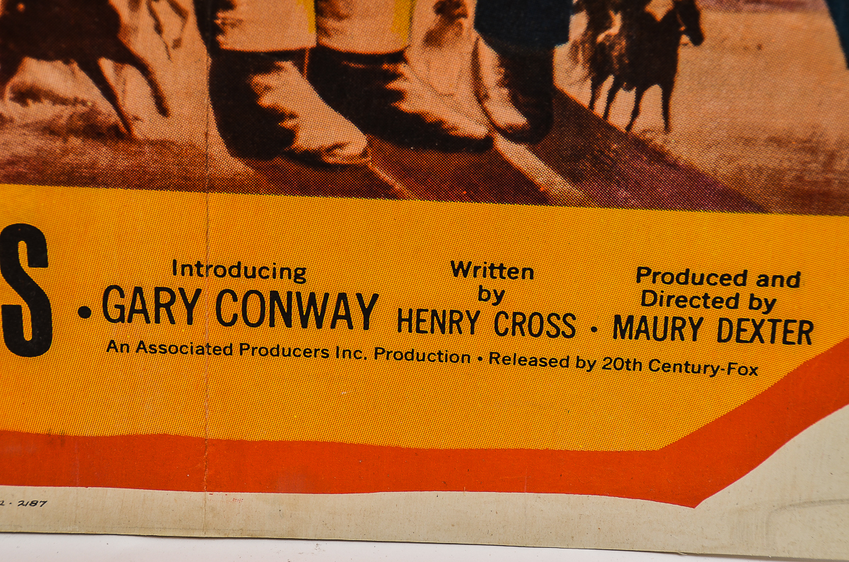 Young Guns of Texas Movie Poster