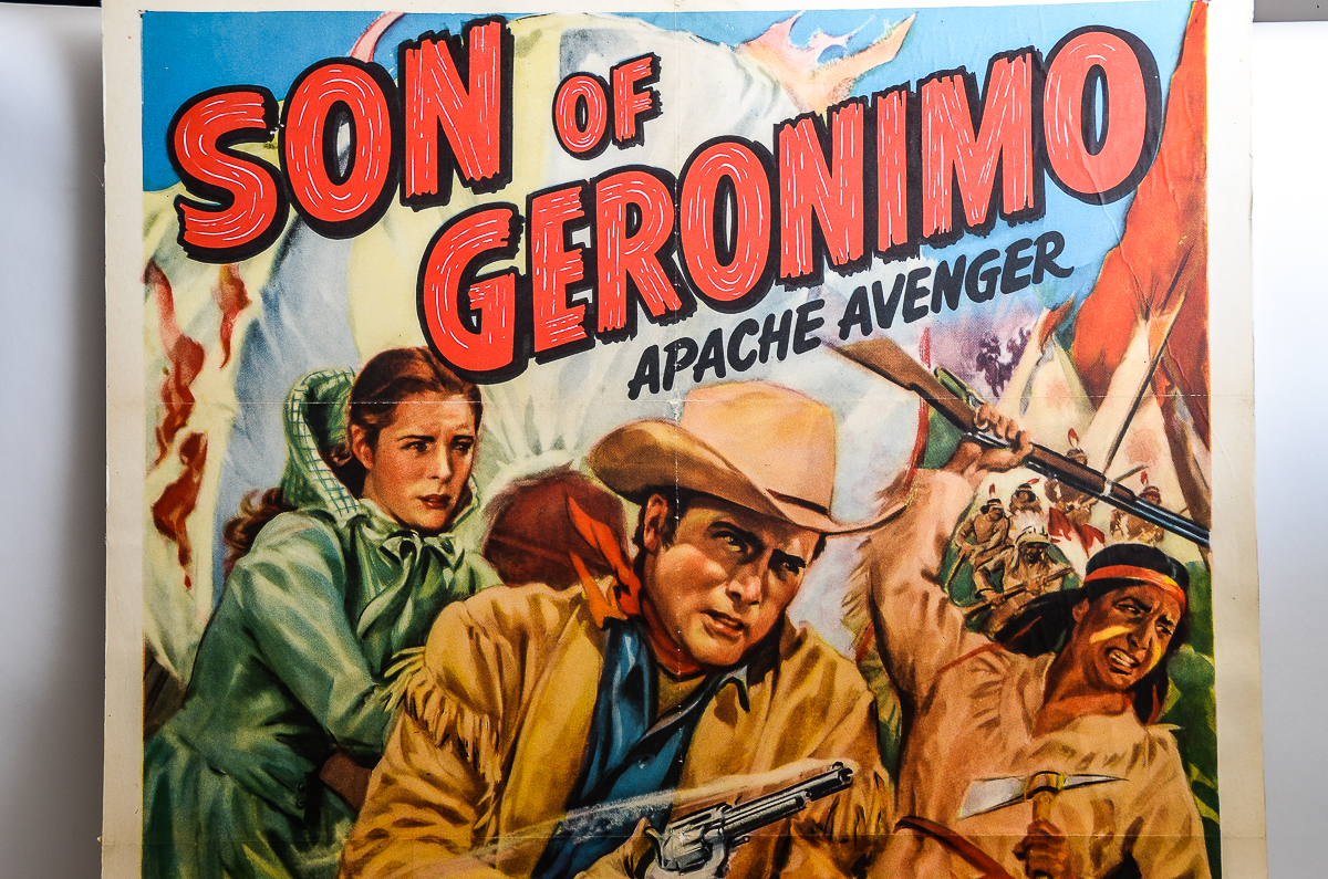 Limited Edition Son of Geronimo Movie Poster