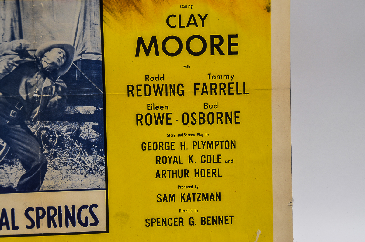 Limited Edition Son of Geronimo Movie Poster