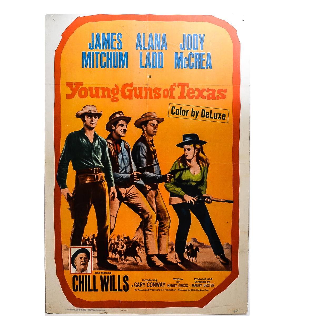 Young Guns of Texas Movie Poster