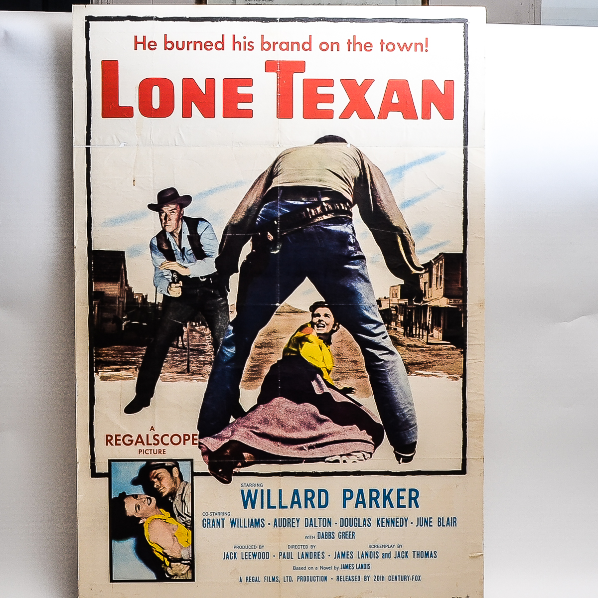 "Lone Texan" Movie Poster
