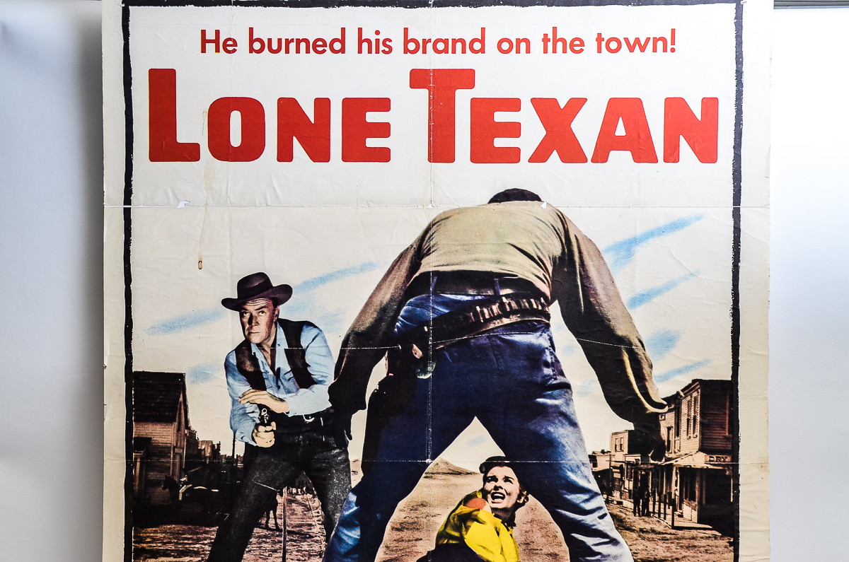 "Lone Texan" Movie Poster