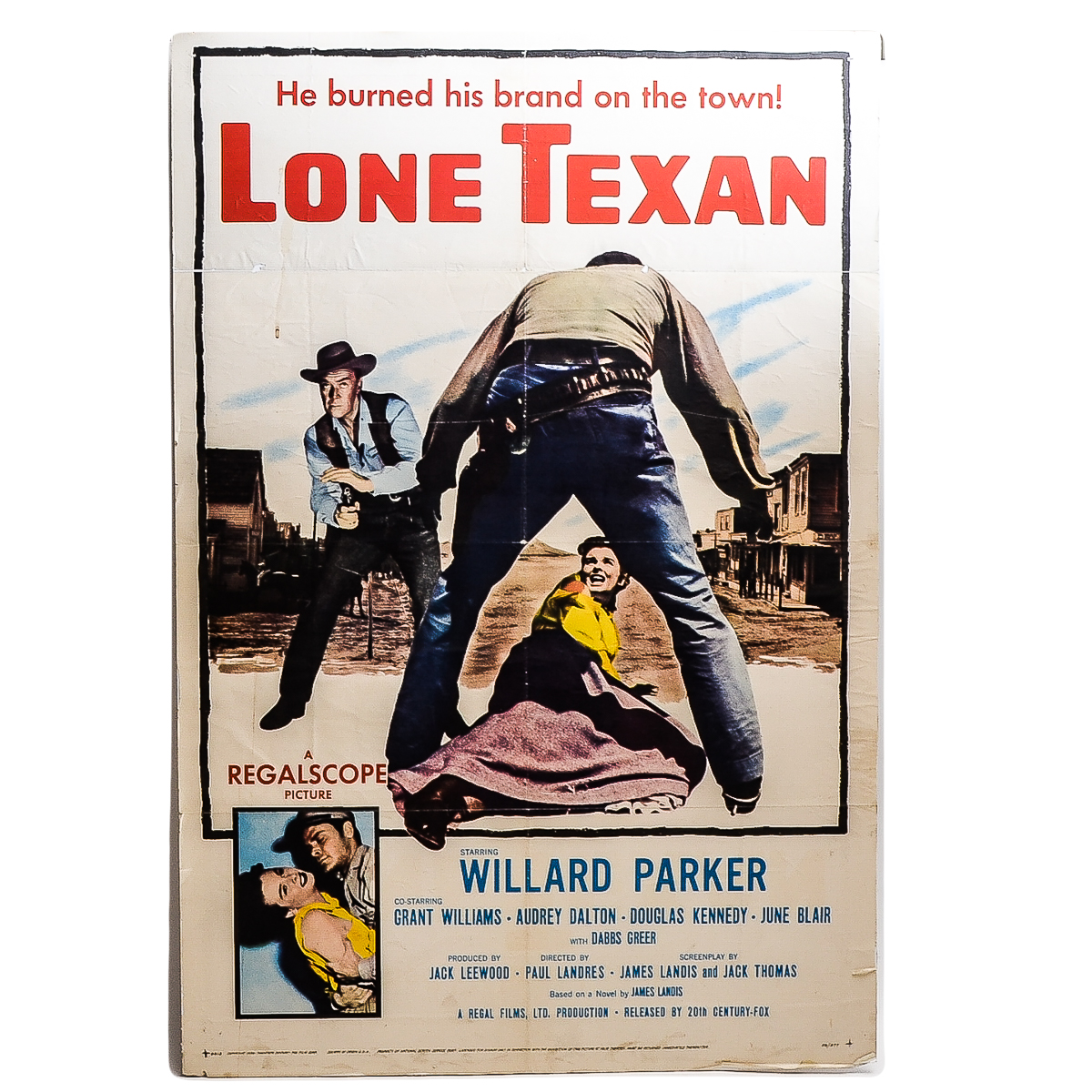 "Lone Texan" Movie Poster