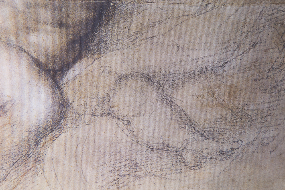 After Michelangelo Offset Lithograph "Madonna with Child"