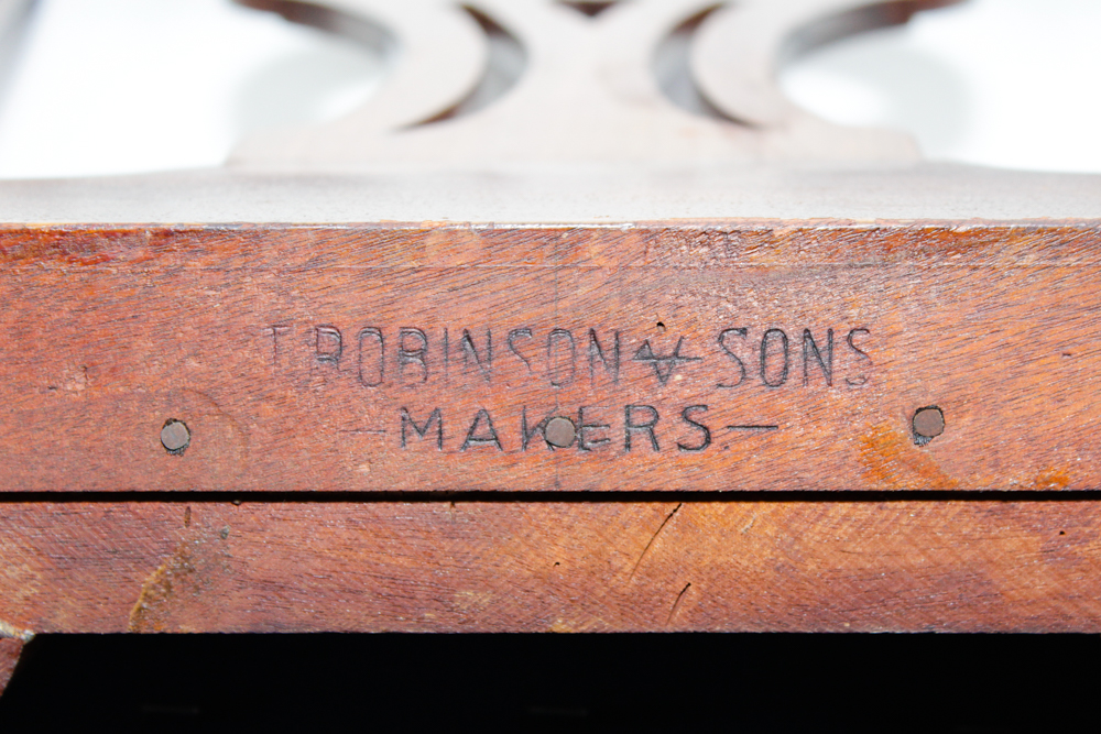 Vintage Chippendale Style Side Chair