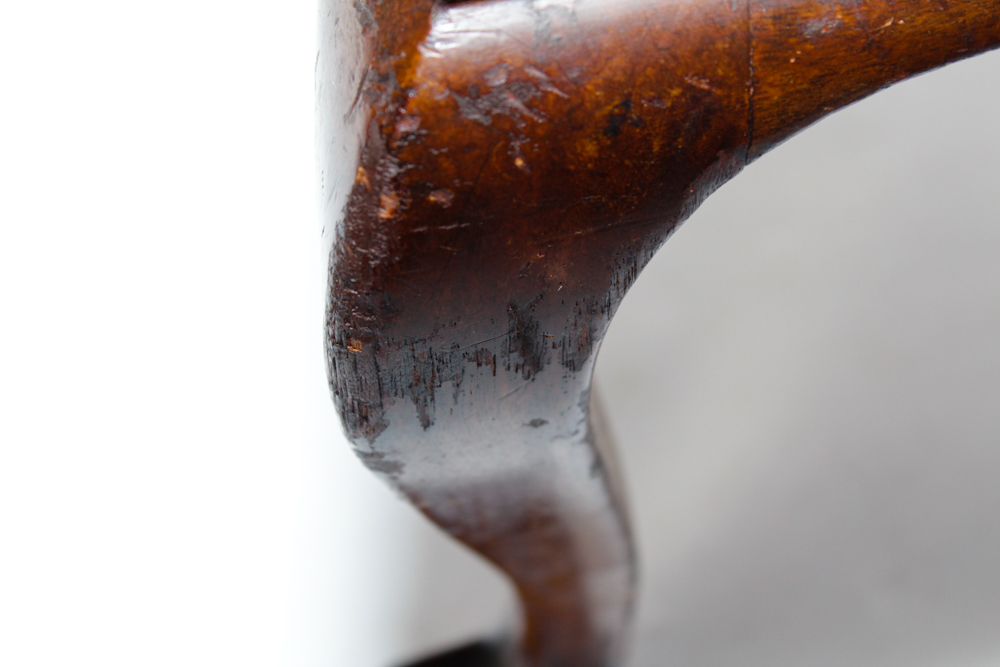 Vintage Chippendale Style Side Chair