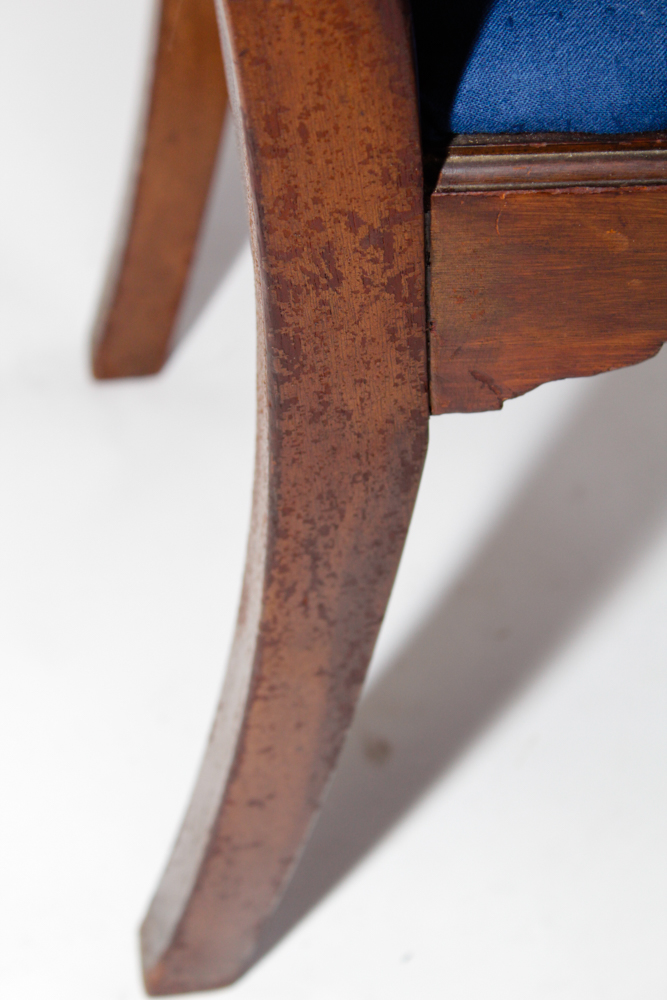 Vintage Chippendale Style Side Chair