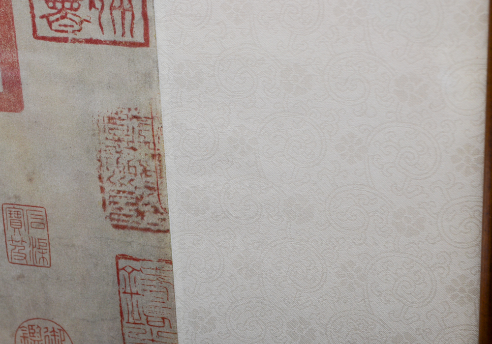 Framed Chinese Offset Lithograph After "Butterflies Sketched From Life" by Zhao Chang