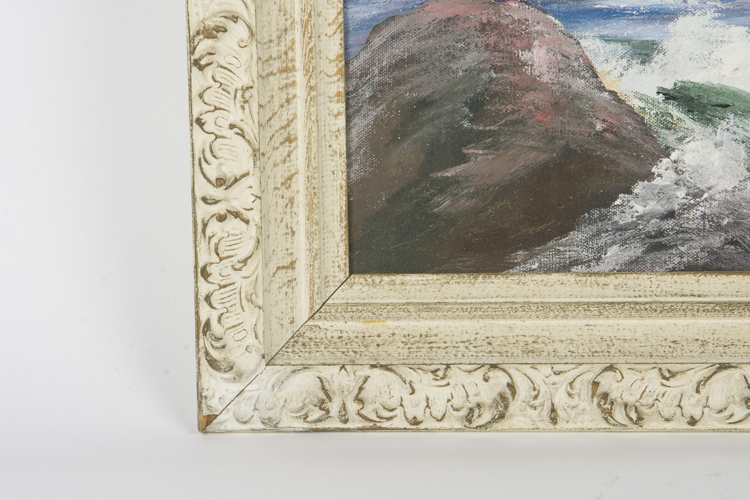 Rough Seas Oil Painting