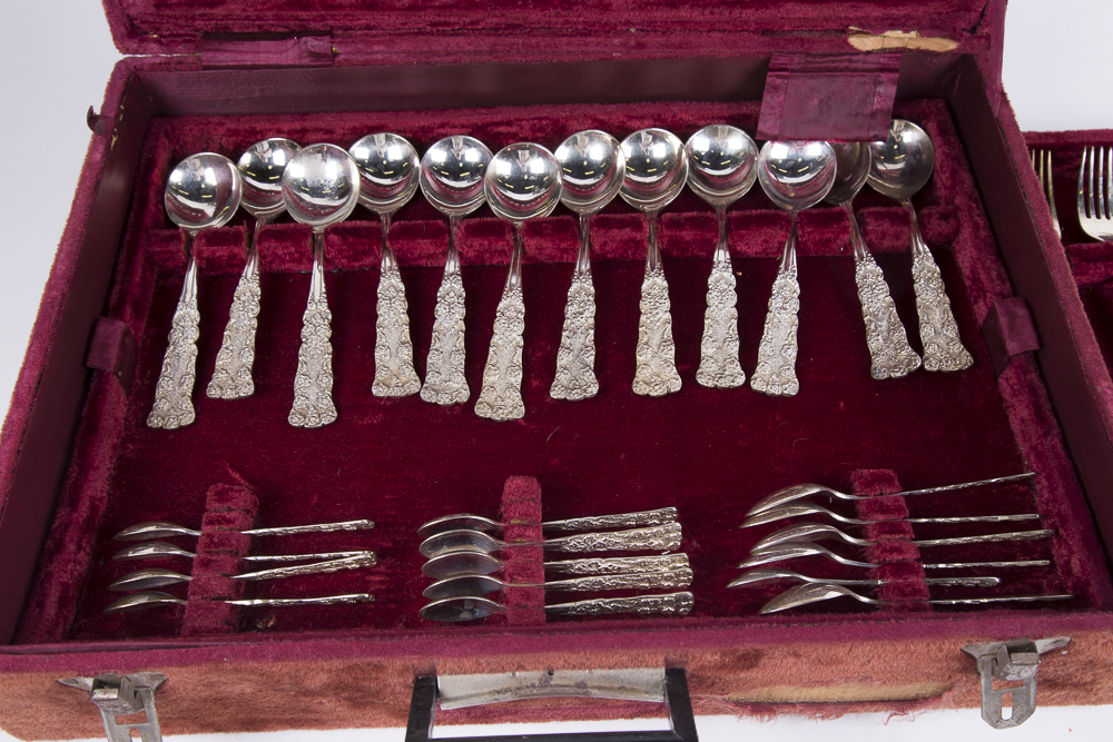 Collection of Vintage Silver Tone Flatware