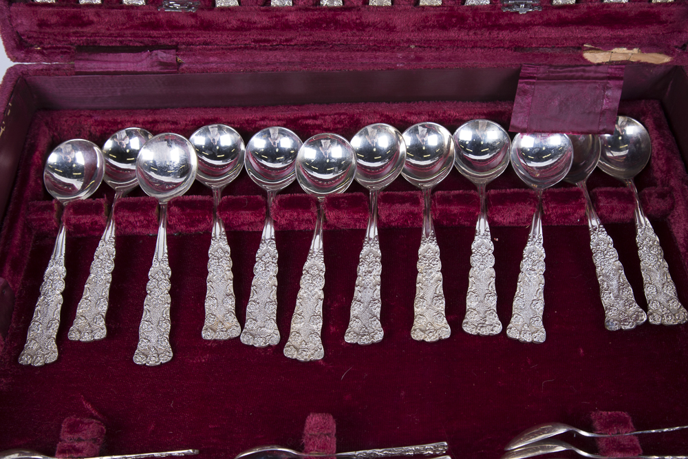 Collection of Vintage Silver Tone Flatware