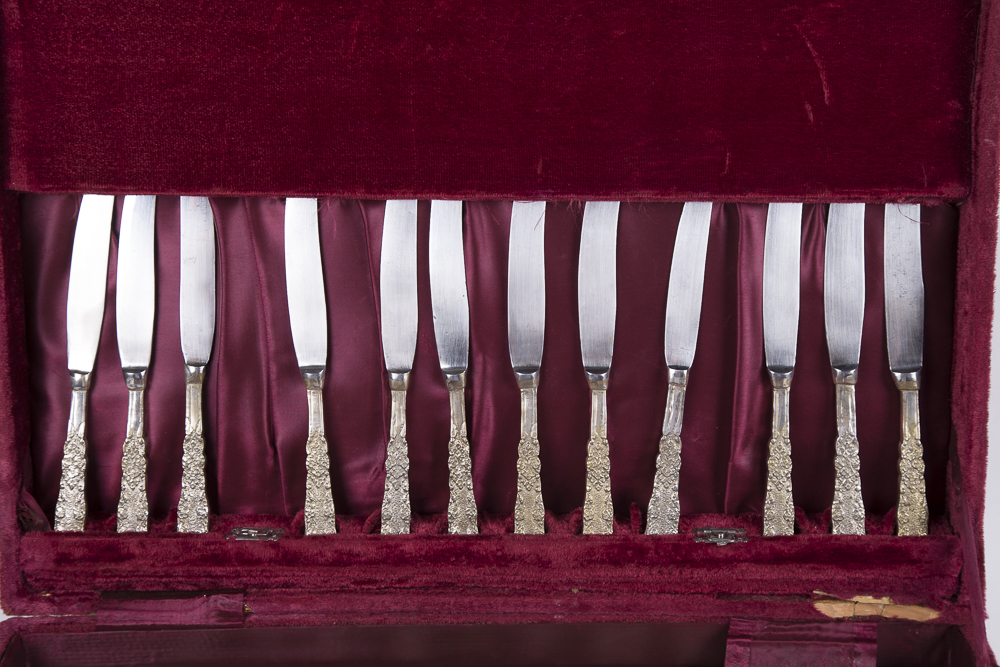 Collection of Vintage Silver Tone Flatware