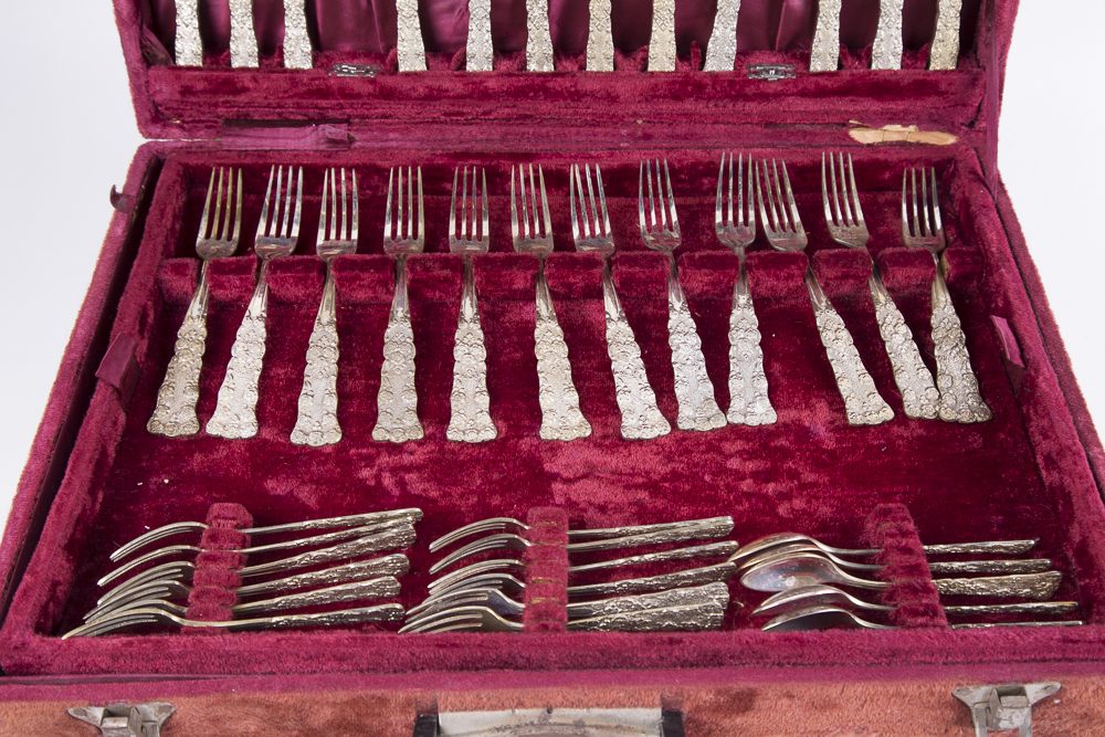 Collection of Vintage Silver Tone Flatware