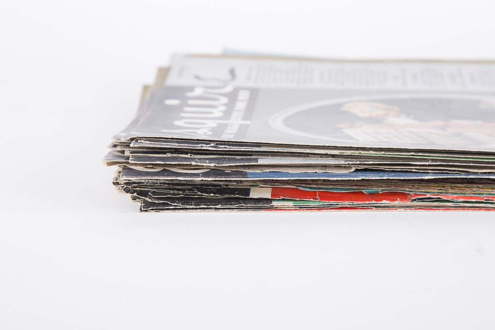 Assortment of Vintage "Esquire" Magazine Covers