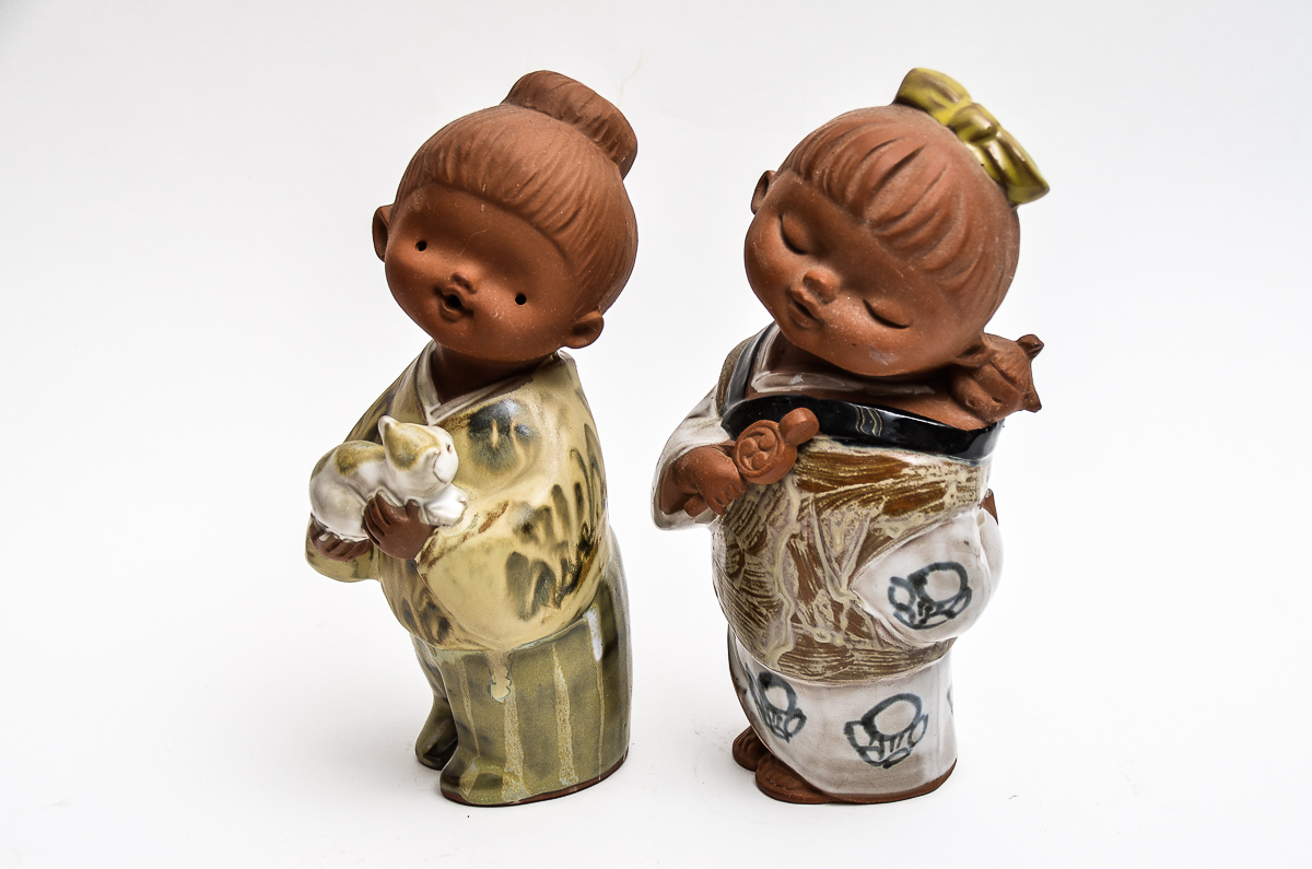 Vintage Pottery Figurines