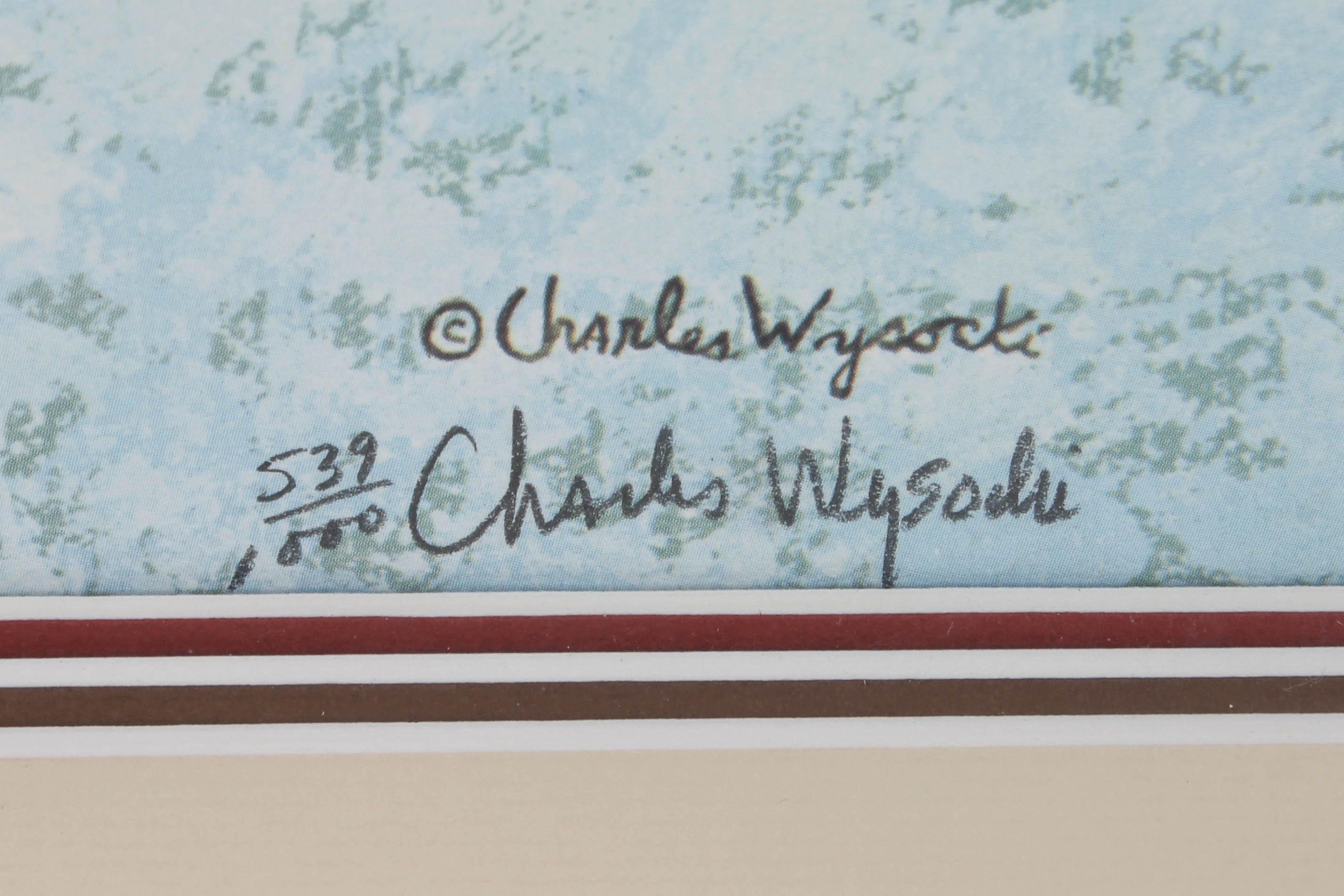 Pair of Charles Wysocki Framed Prints