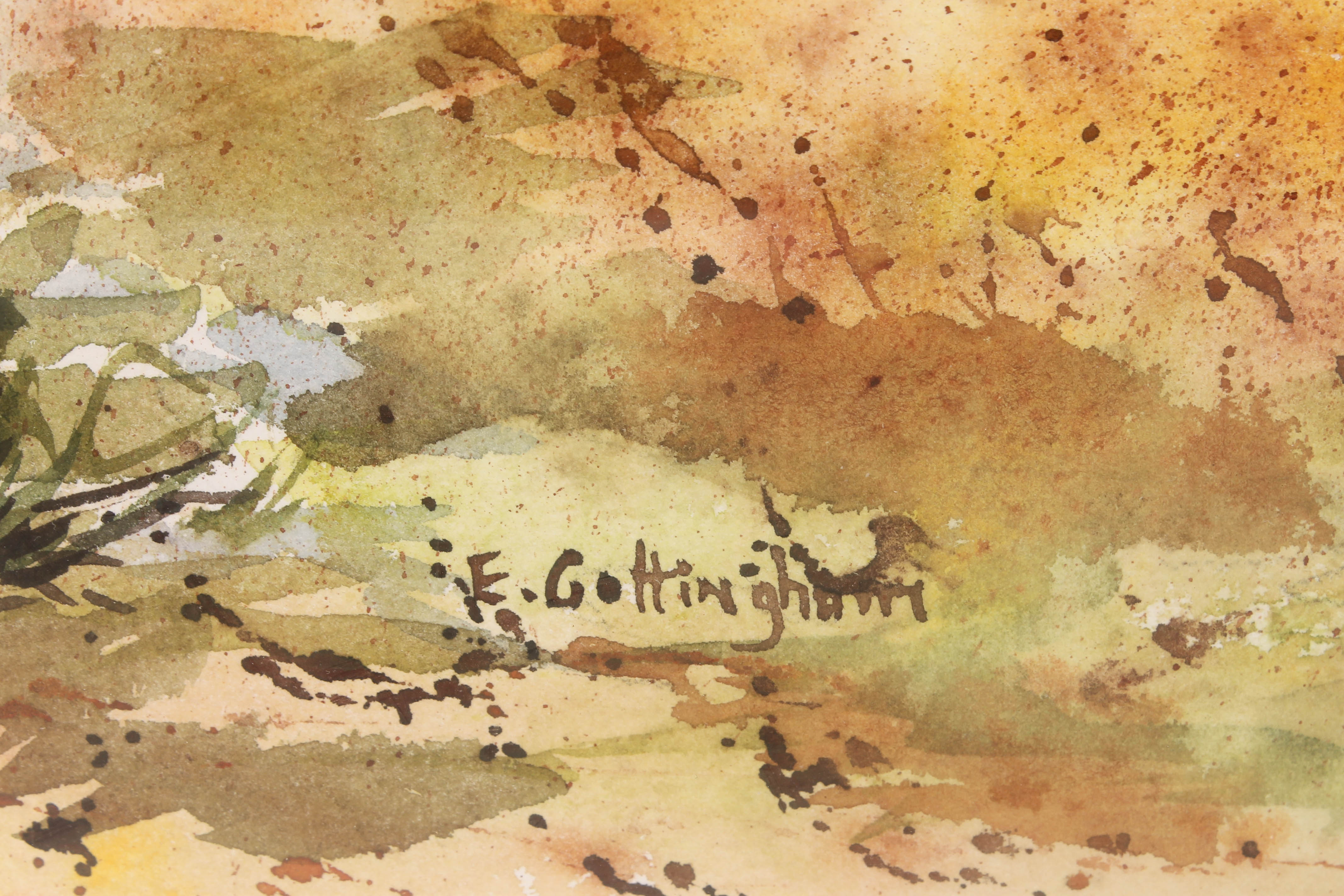 Elizabeth G. Cottingham Watercolor Painting Collection