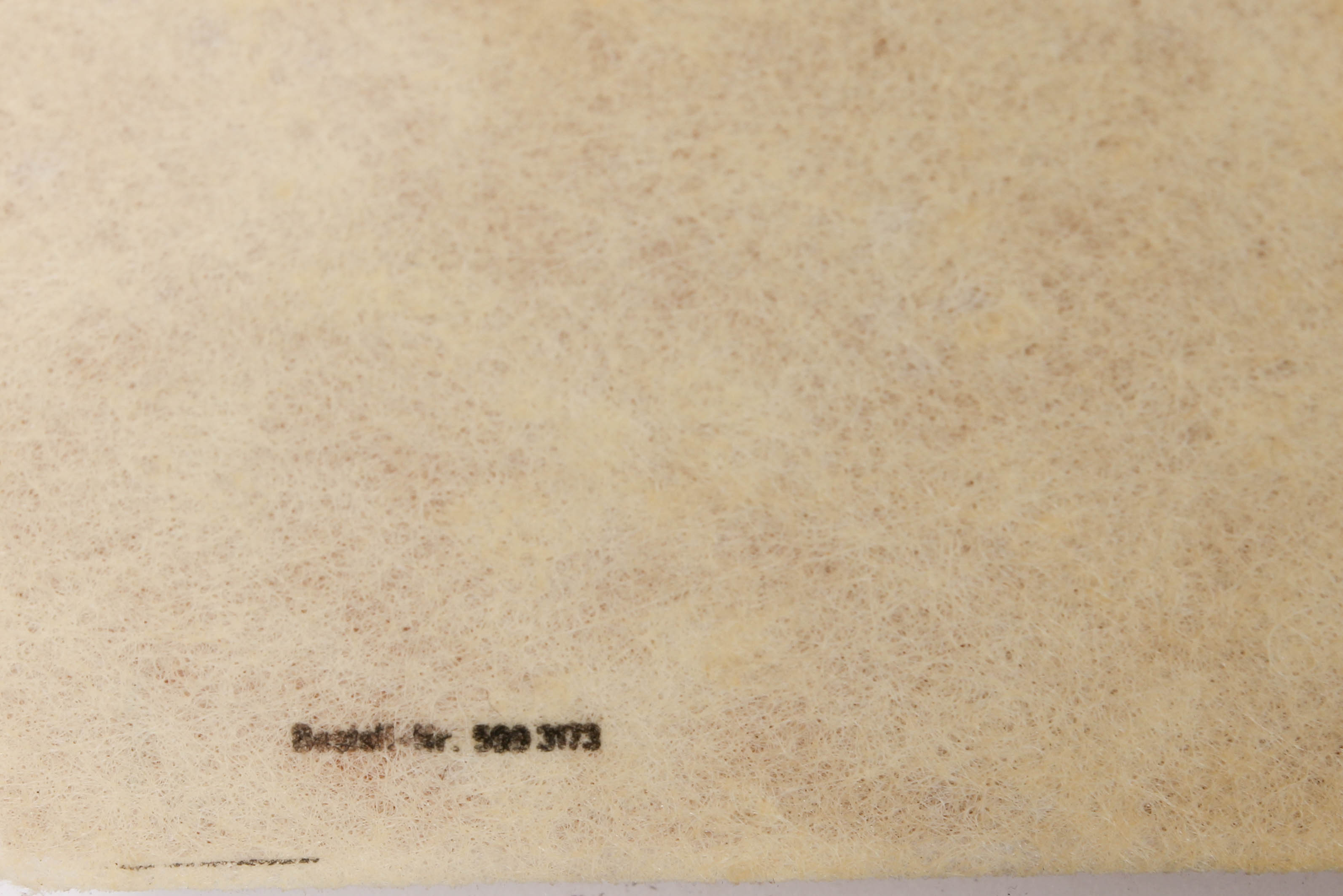 Engraving Warnow Bank in Rostock, Germany