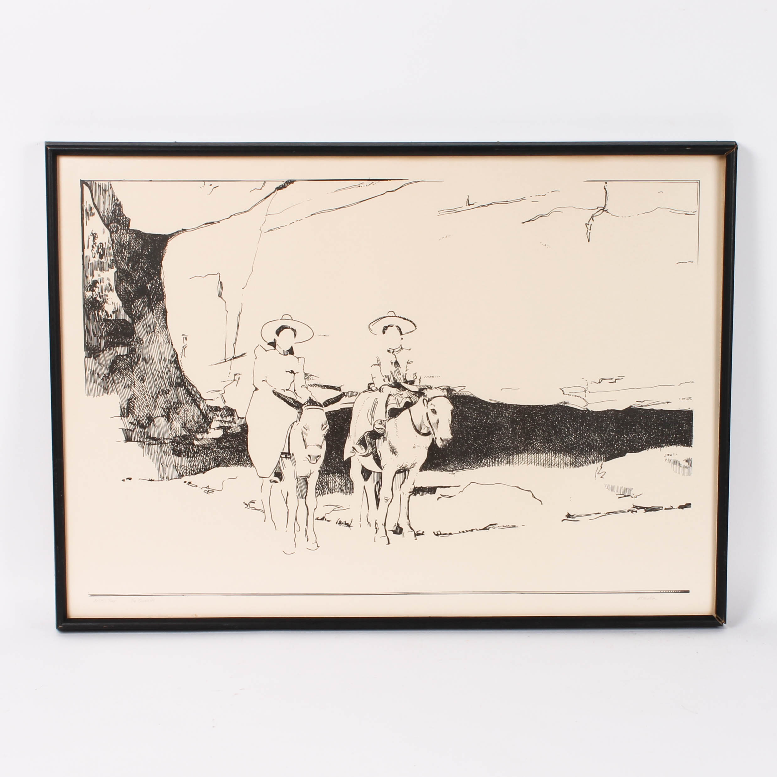 Signed Artist Proof "The Quintette" Lithograph