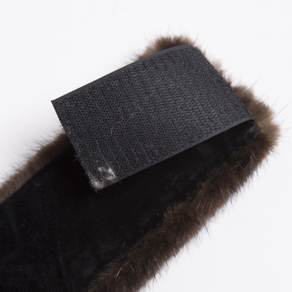 Women's Mano Swartz Mink Coat and Headwrap