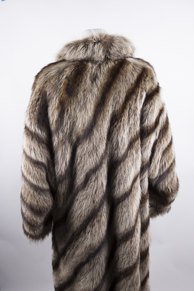 Women's Raccoon Fur Coat