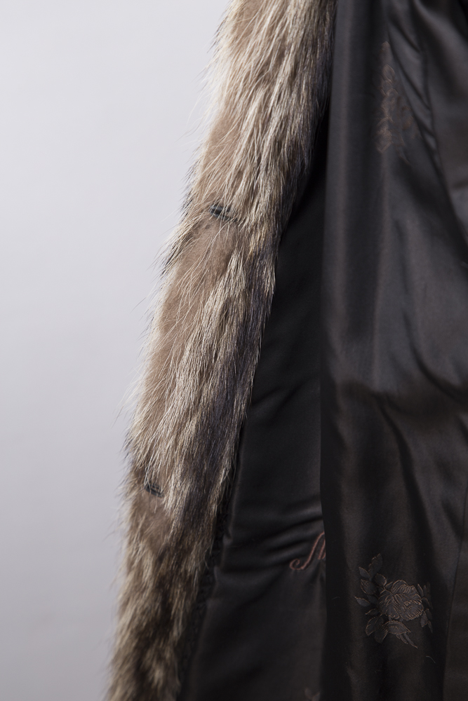 Women's Raccoon Fur Coat