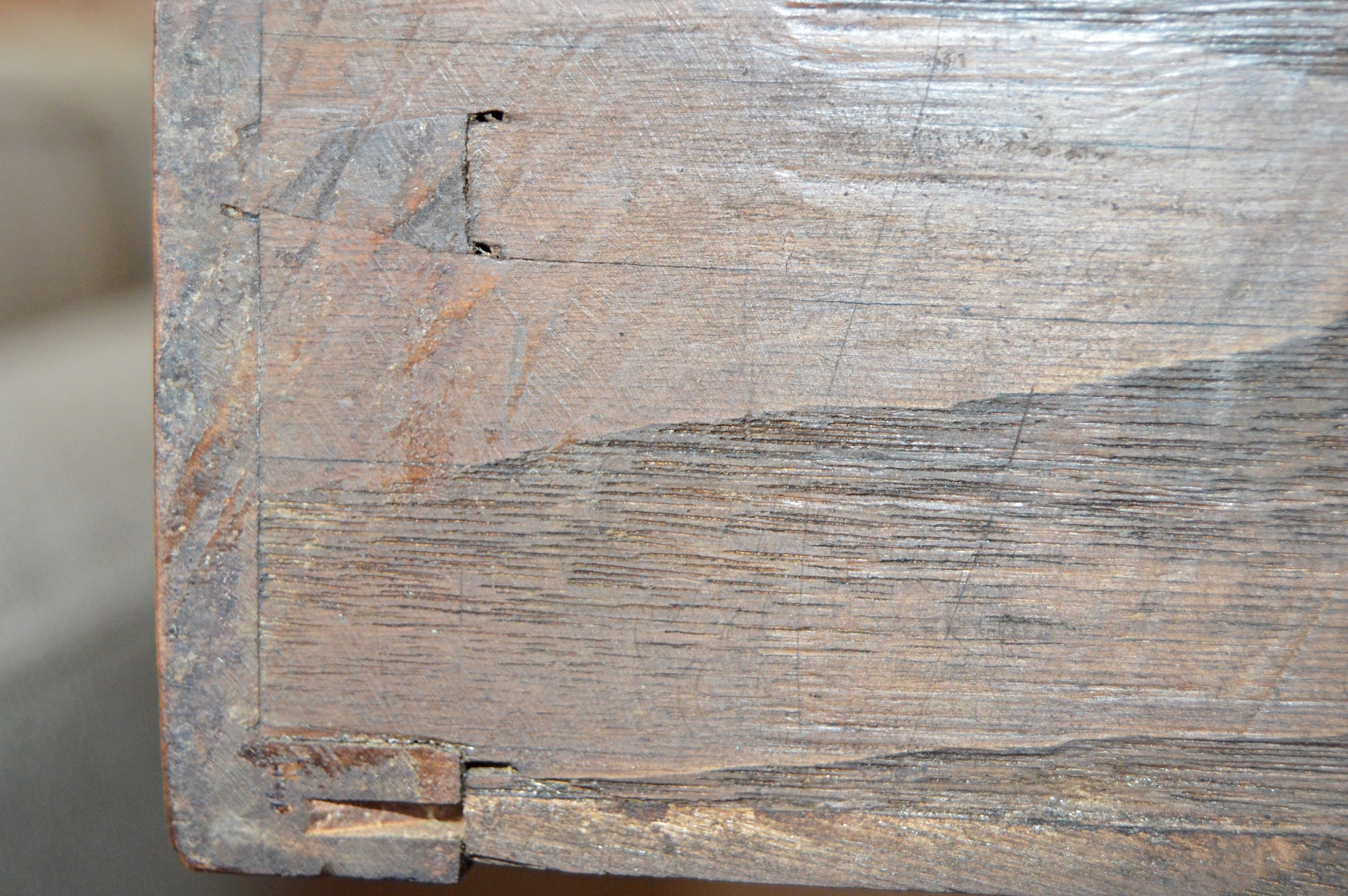 Antique French Style Fruitwood Sideboard