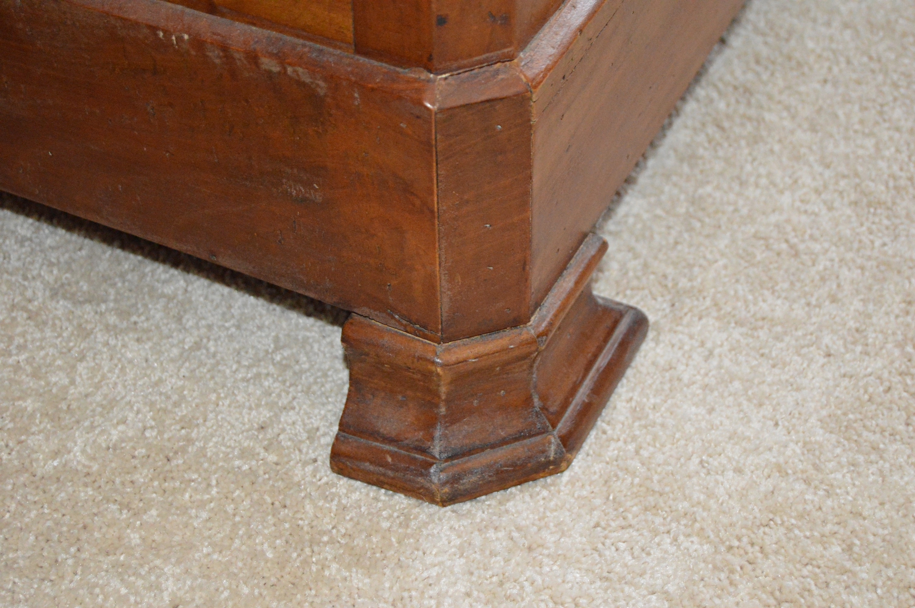 Antique French Style Fruitwood Sideboard