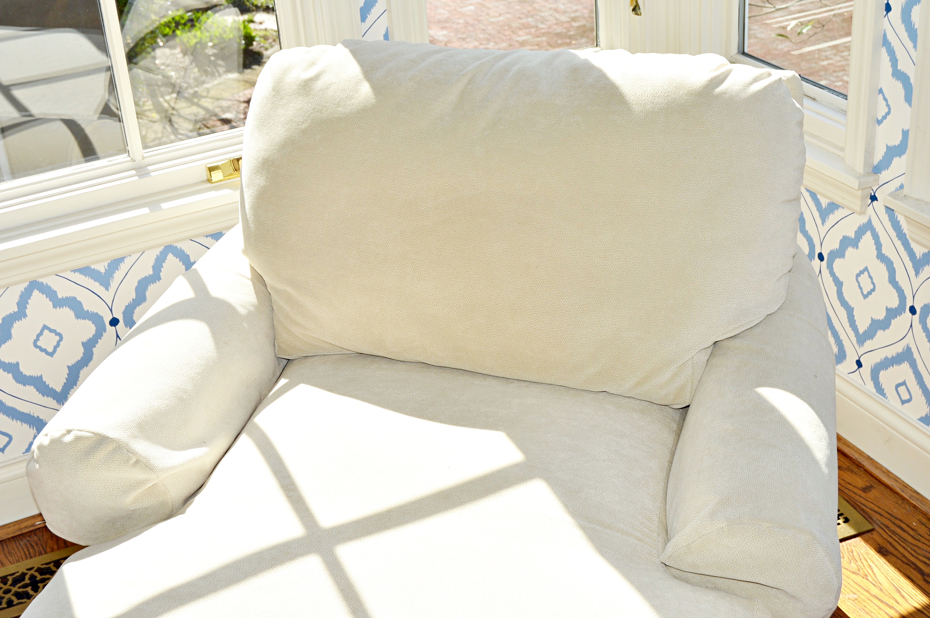 Textured Cotton Chaise