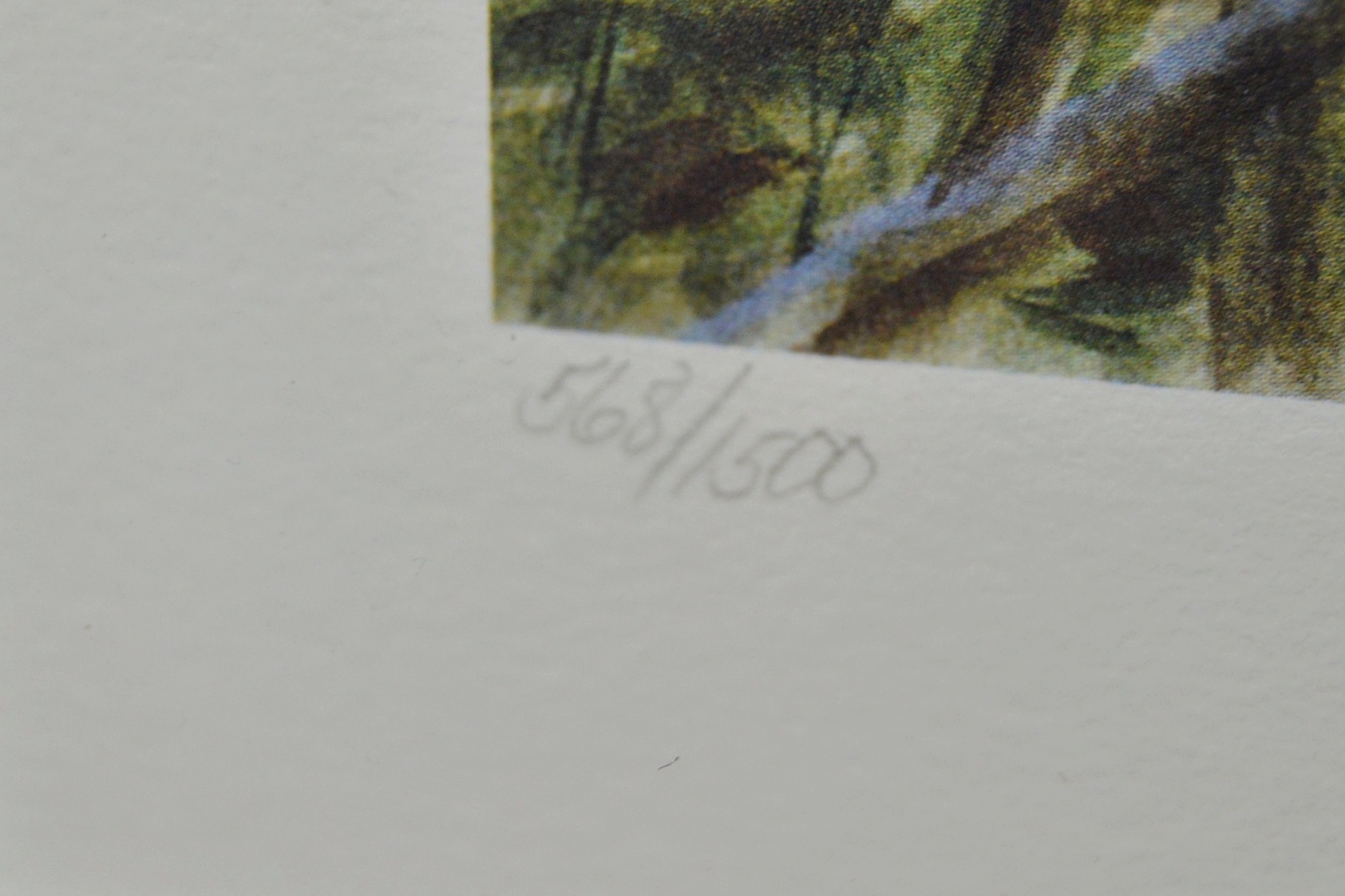 John Ruthven Limited Edition Offset Lithograph "Woodpecker"