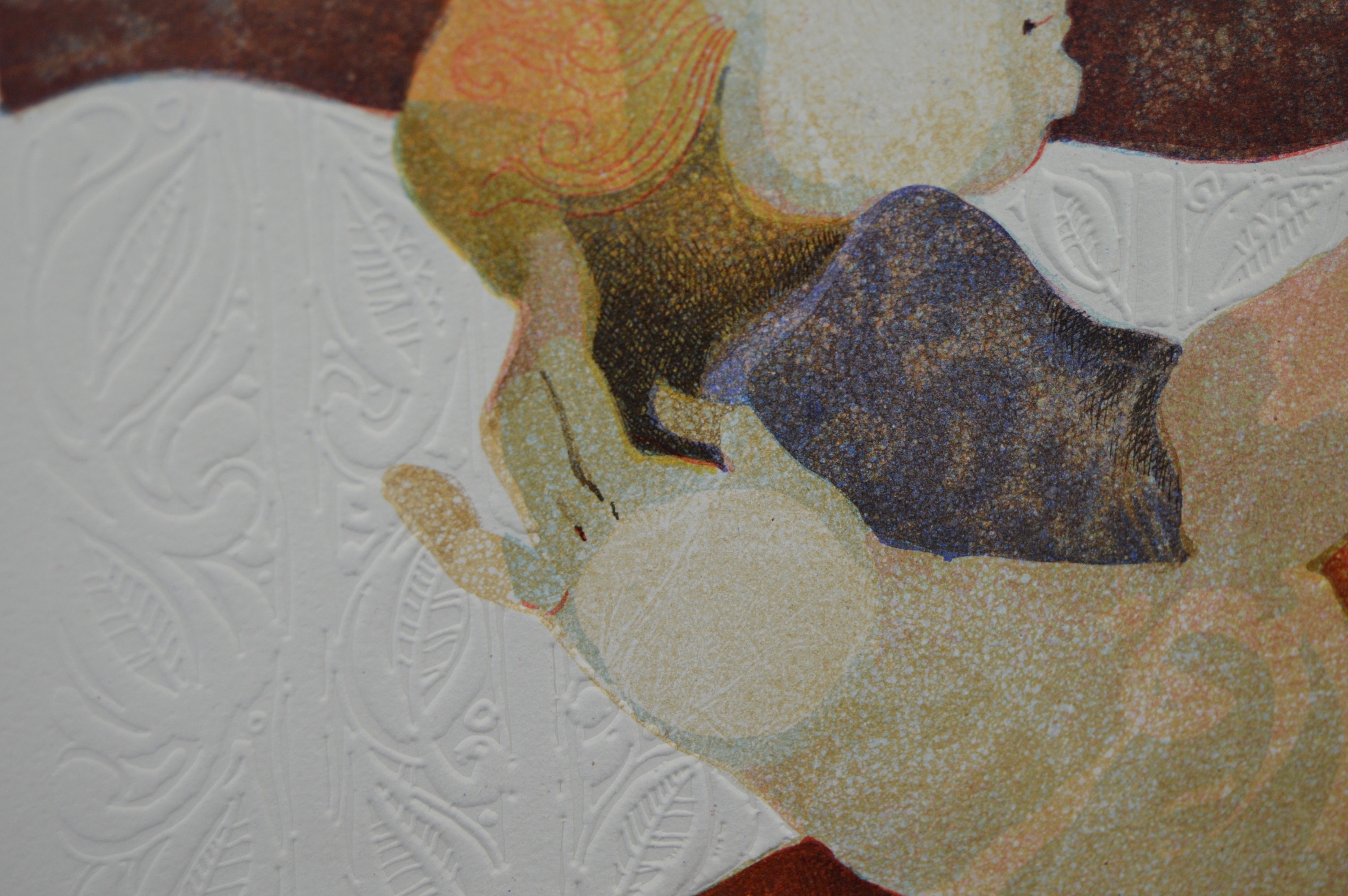 Alvar Sunol Limited Edition Lithograph "Maternitat Natura I Pau"