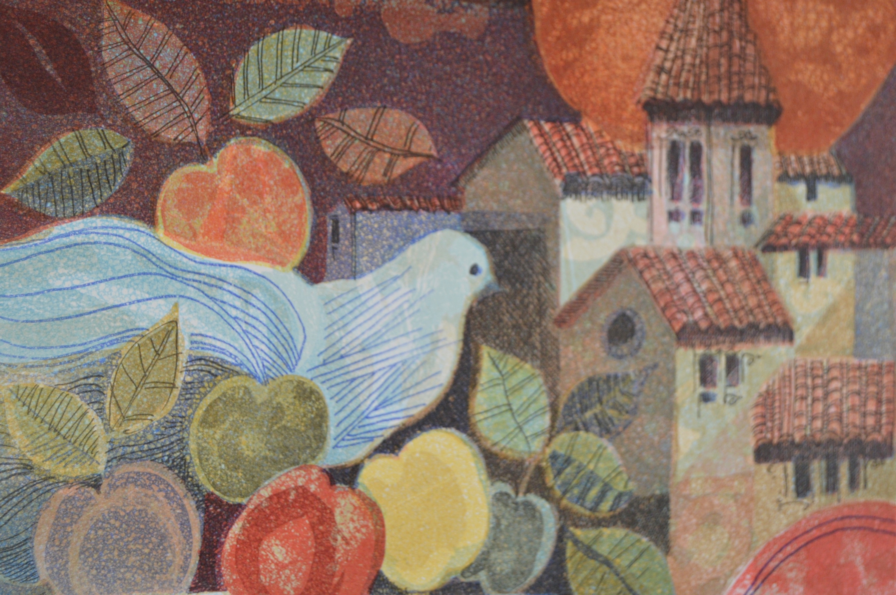 Alvar Sunol Limited Edition Lithograph "Maternitat Natura I Pau"