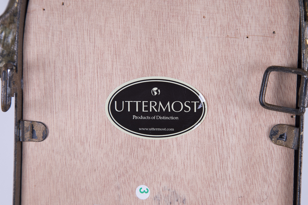 Ornate Wall Mirror with Candelabra