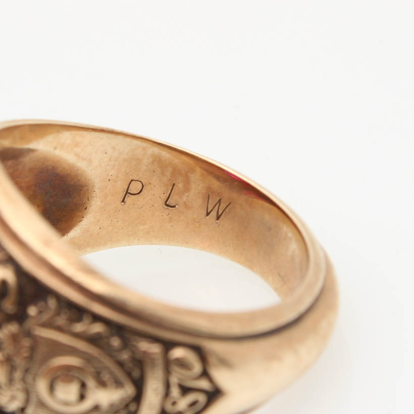 10K Yellow Gold Men's Ohio State 1960 Class Ring