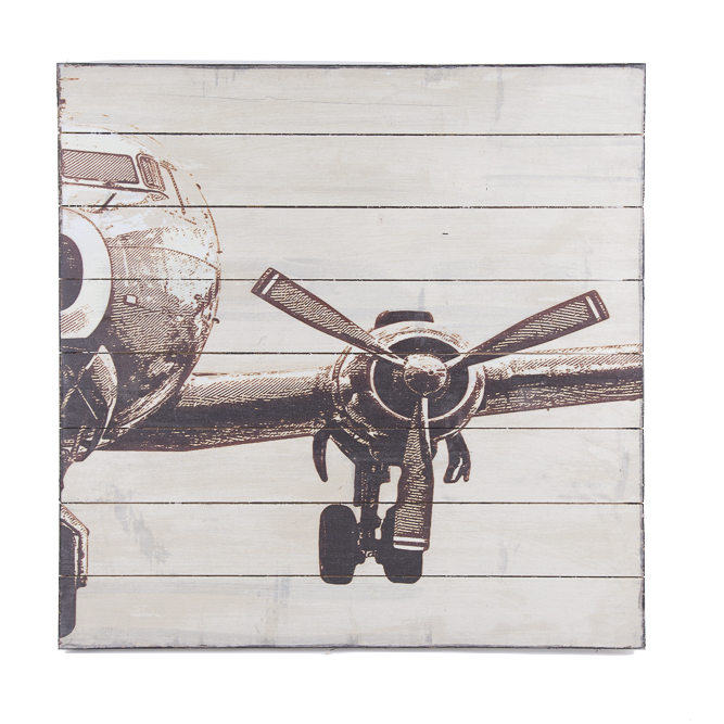 Pottery Barn Planked Airplane Panels