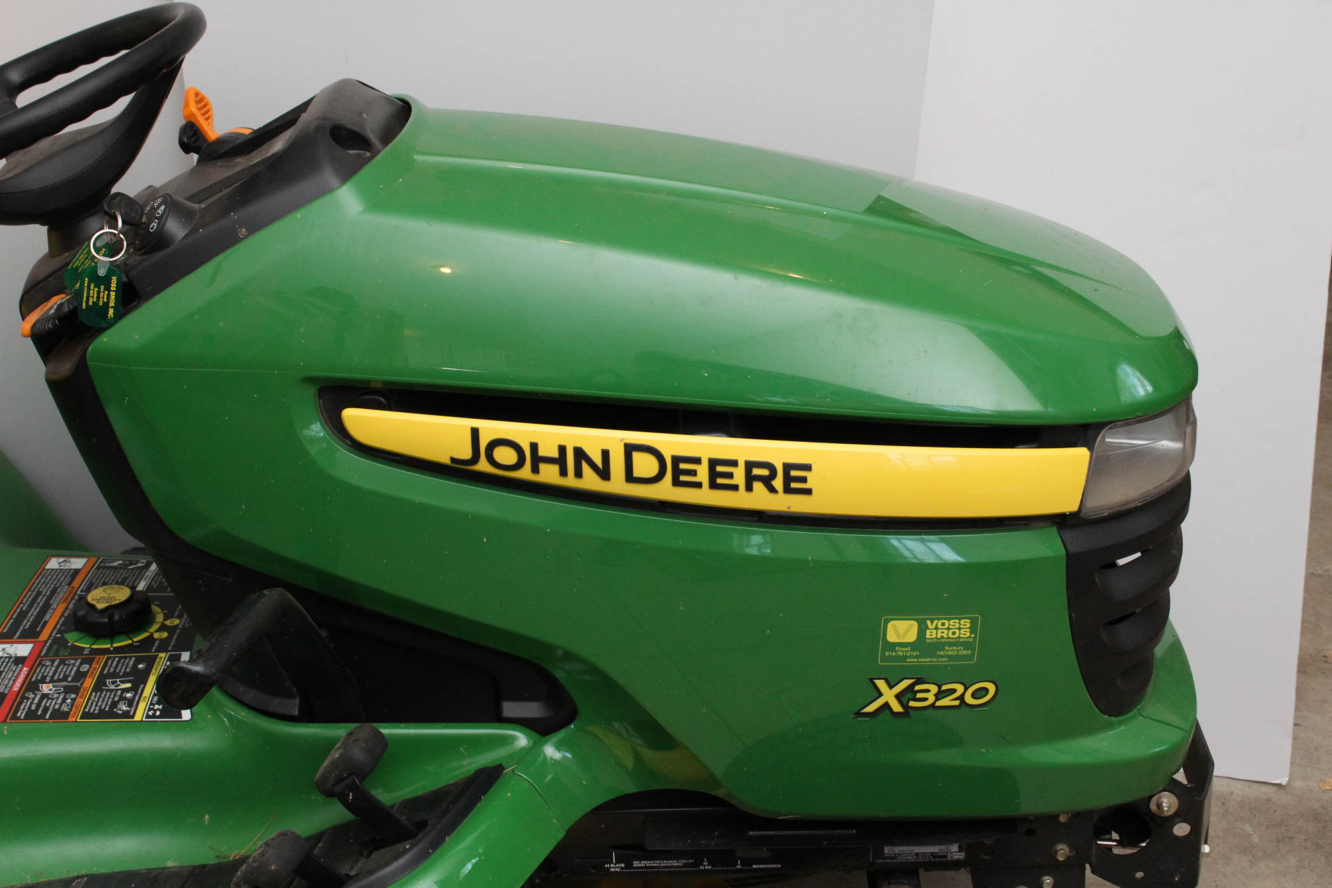 John Deere X320 Yard Tractor