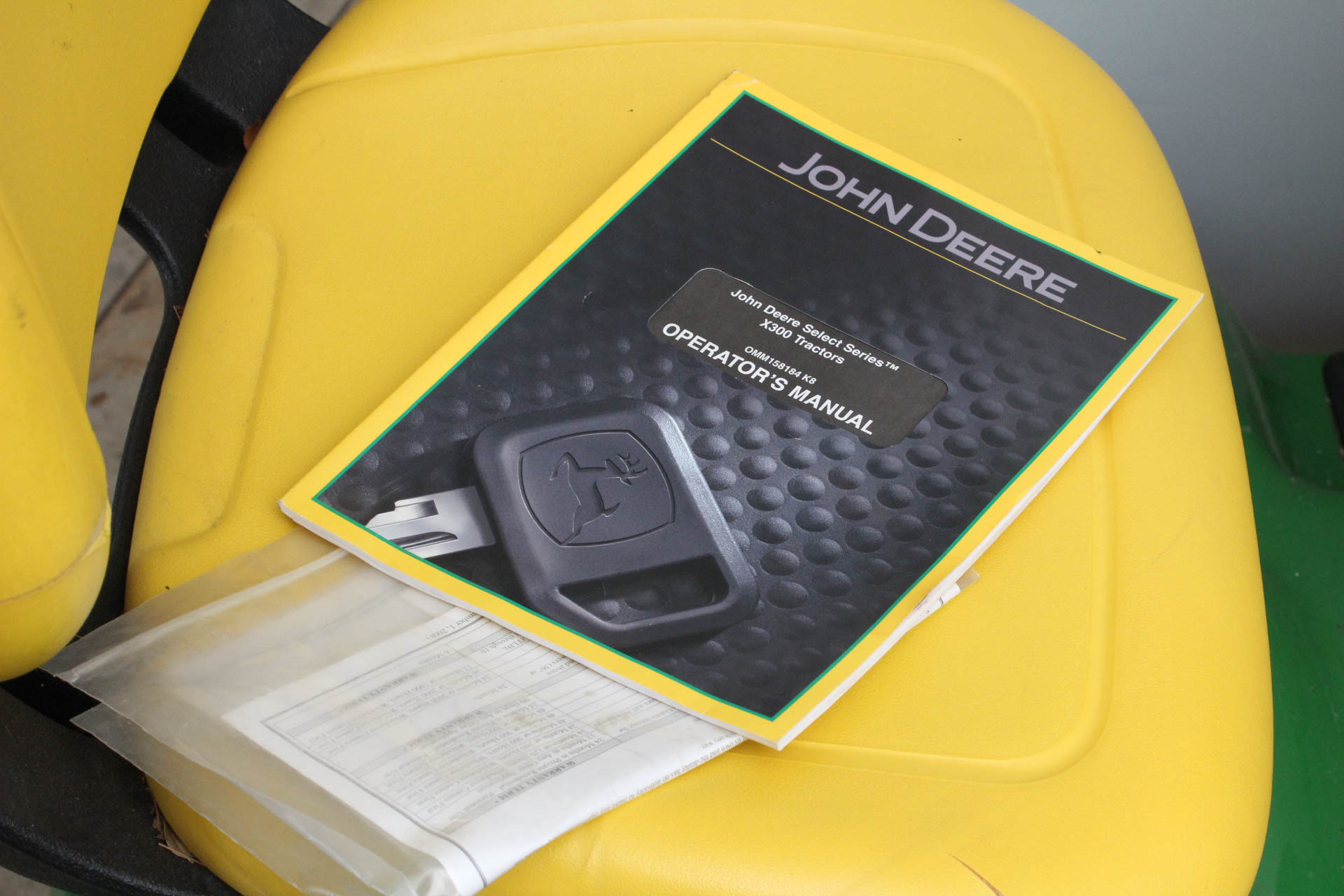 John Deere X320 Yard Tractor